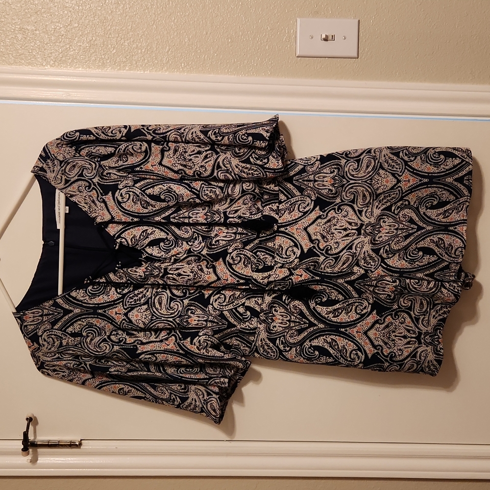 Cupcakes and Cashmere paisley romper